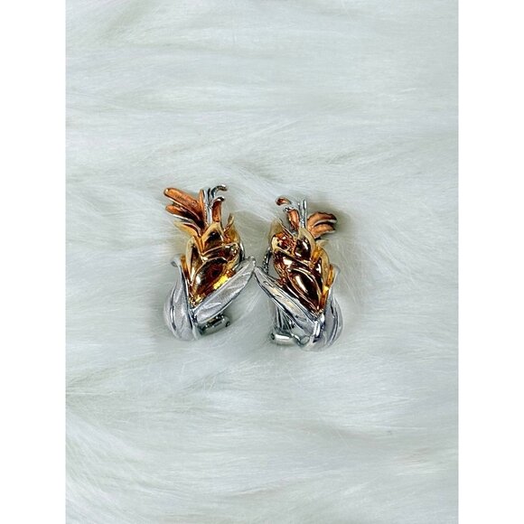 925 Tulip Flower Earrings - Picture 6 of 10